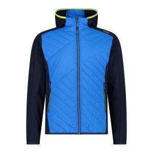 Мужская куртка с капюшоном CMP, гибридная куртка с фиксированным капюшоном, 34E7617