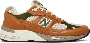 Кроссовки New Balance Aimé Leon Dore x 991 Made in England 'Tan', загар