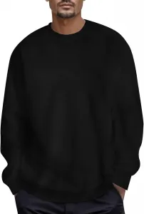 Мужской однотонный свитер с длинными рукавами для осени и зимы