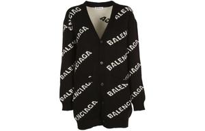 Трикотаж женский черный Balenciaga