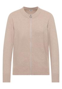 Вязаный кардиган CECIL, Mottled Beige