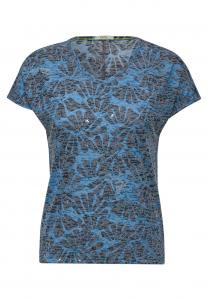 Футболка CECIL Shirt, синий