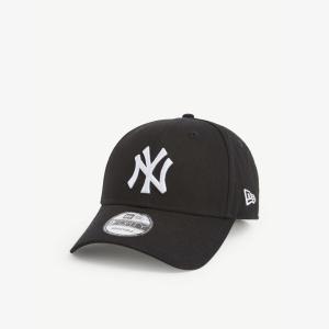 Бейсбольная кепка из хлопкового полотна с вышивкой 9FORTY New York Yankees New Era, цвет blk whi