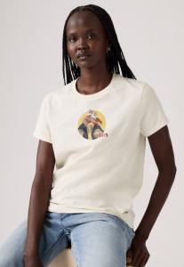 Футболка Levi's THE PERFECT TEE, Egret/Pink