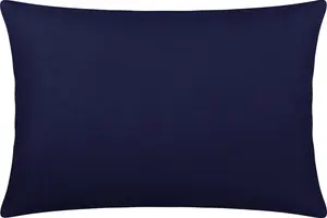 Наволочка Эрвин Мюллер Нюрнберг, темно-синяя, 40х60 см Erwin Müller