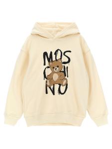 Толстовка «Мишка Moschino» MOSCHINO KID TEEN, бежевый