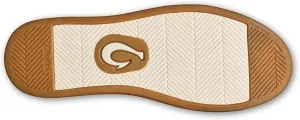 Мужские кожаные кроссовки OLUKAI Kakaha Nia, мягкая кожа полного зерна, подошва с погружной пяткой и резиновая подошва для любой погоды