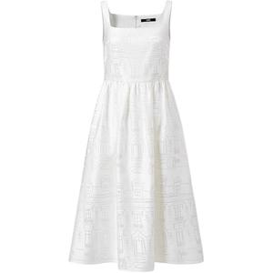 Karl Lagerfeld SS25 платье без рукавов женское KARL LAGERFELD / Karl Lagerfeld Jeans, белый