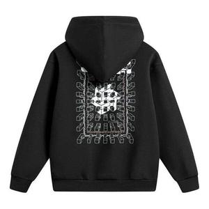 Толстовка с капюшоном с изображением китайской культуры Li-Ning, черный