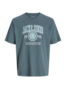 Рубашка Jack & Jones Plus JJMako, сапфировый/опаловый