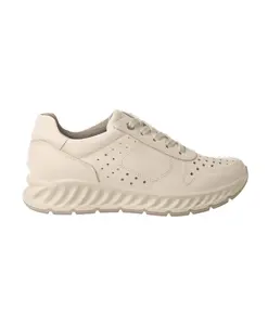 Перфорированные кожаные кроссовки Imac, белый
