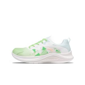 ANTA Женские кроссовки Low Top Casual Sprint Running белые зеленые с амортизацией, противоскользящей и износостойкой подошвой