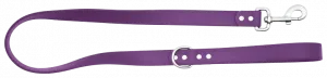 Поводок ПВХ Musqui для собак фиолетовый 1,5 м х 1,5 см, цвет фиолетовый