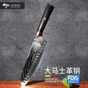 Mad Shark Кухонный нож из дамасской стали, шеф-нож, универсальный нож