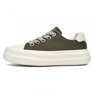 AOKANG Низкие скейтборд кроссовки мужские хаки зелёный, цвет Khaki Green[Standard Sports Shoe Size]