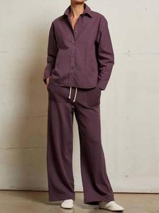 Спортивные брюки Rosanna сливового цвета Perfectwhitetee, Plum