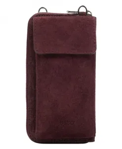 Велюровая сумка Estro, красный