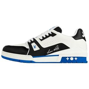 Кроссовки для скейтбординга женские низкие синий Louis Vuitton