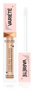 Увлажняющий блеск для губ с охлаждающим эффектом Eveline Cosmetics Variété Cooling Kisses, оттенок 01 Ice Mint 6,8 мл