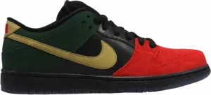 Кроссовки Nike Dunk Low Pro SB 'BHM', красный