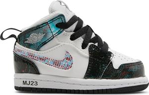 Кроссовки Air Jordan 1 Mid SE TD Take Flight, белый