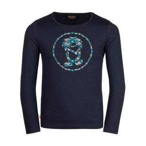 Лонгслив Trollkids STAVANGER, темно-синий