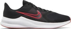 Кроссовки Nike Downshifter 11 4E Wide 'Black University Red', черный