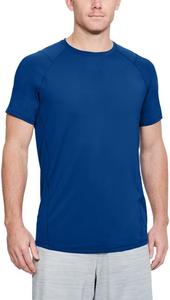 Under Armour мужская футболка Mk1 с коротким рукавом, Royal/ Steel