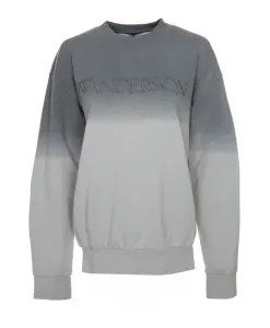 Толстовка с вышитым логотипом Gradient Jw Anderson, синий