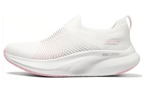 Skechers Женские низкие кеды бело-розовые, цвет White Pink