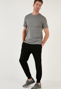 Базовая футболка Regular Fit Buratti, сине-серая