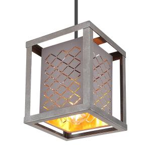 Подвесной светильник Globo Lighting Thomas, смешанная ткань / утюг - 1 пламя