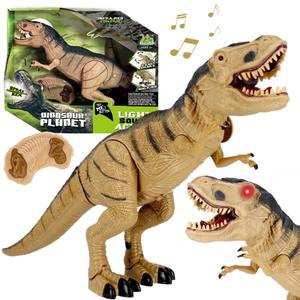 Динозавр Управляемый Дистанционным Светом Звук Паровой Рев Идет Большой Inna marka