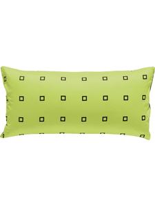 Наволочка из атласа в цвете зеленый-антрацит Erwin Müller, 40 x 80 см