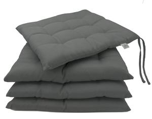 Подушка для стула Zollner 00000053 4er-Set, антрацит