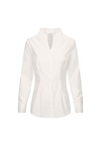 Блуза с воротником-боколкой Black Rose Seidensticker, белый