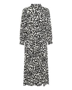 Платье-рубашка Kaffe Emina, серый/бежевый