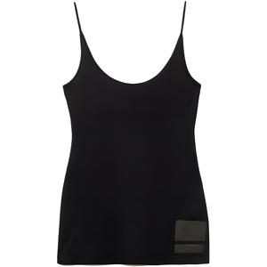 Burberry Топ-майка женская черная Moderate