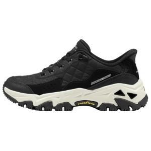 Skechers Абразивостойкие поддерживающие амортизирующие туристические ботинки для альпинизма и походов женские black white