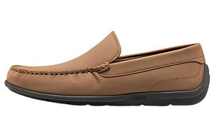 Мужские повседневные кожаные туфли Moc 2.0 цвета верблюжьей шерсти Ecco, Camel