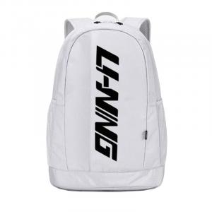 LINING Детская сумка Young из полиэстера средний размер белый и черный принт