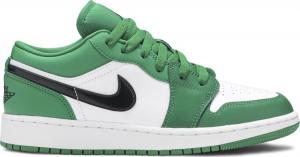 Кроссовки Air Jordan 1 Low GS Pine Green, зеленый