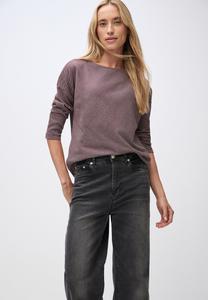 Топ Street One SHIRT MIT STRUKTUR, Rot/Berry