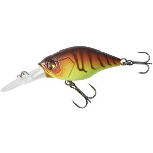Воблер Crankbait Deep Diving WXM CRKDD 40 F Orange Tiger CAPERLAN, неоновый кроваво-оранжевый/неоново-желтый