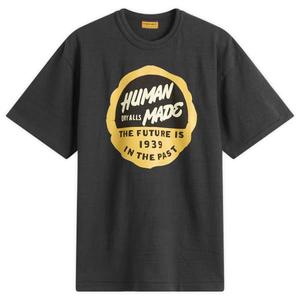 Футболка с принтом «Тюлень» Human Made, черный