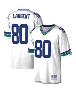 Футболка Mitchell & Ness Men's Steve Largent White Seattle Seahawks Legacy, белый