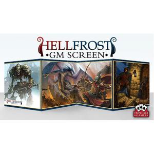 Игровое поле  Hellfrost Gm Screen With Adventure