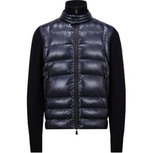 Пуховик мужской морской синий Moncler