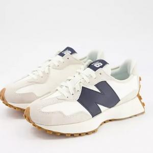 Кроссовки New Balance 327, белый/темно-синий