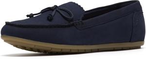 Женские мокасины Clarks Elliotte Sail, Navy Nubuck
